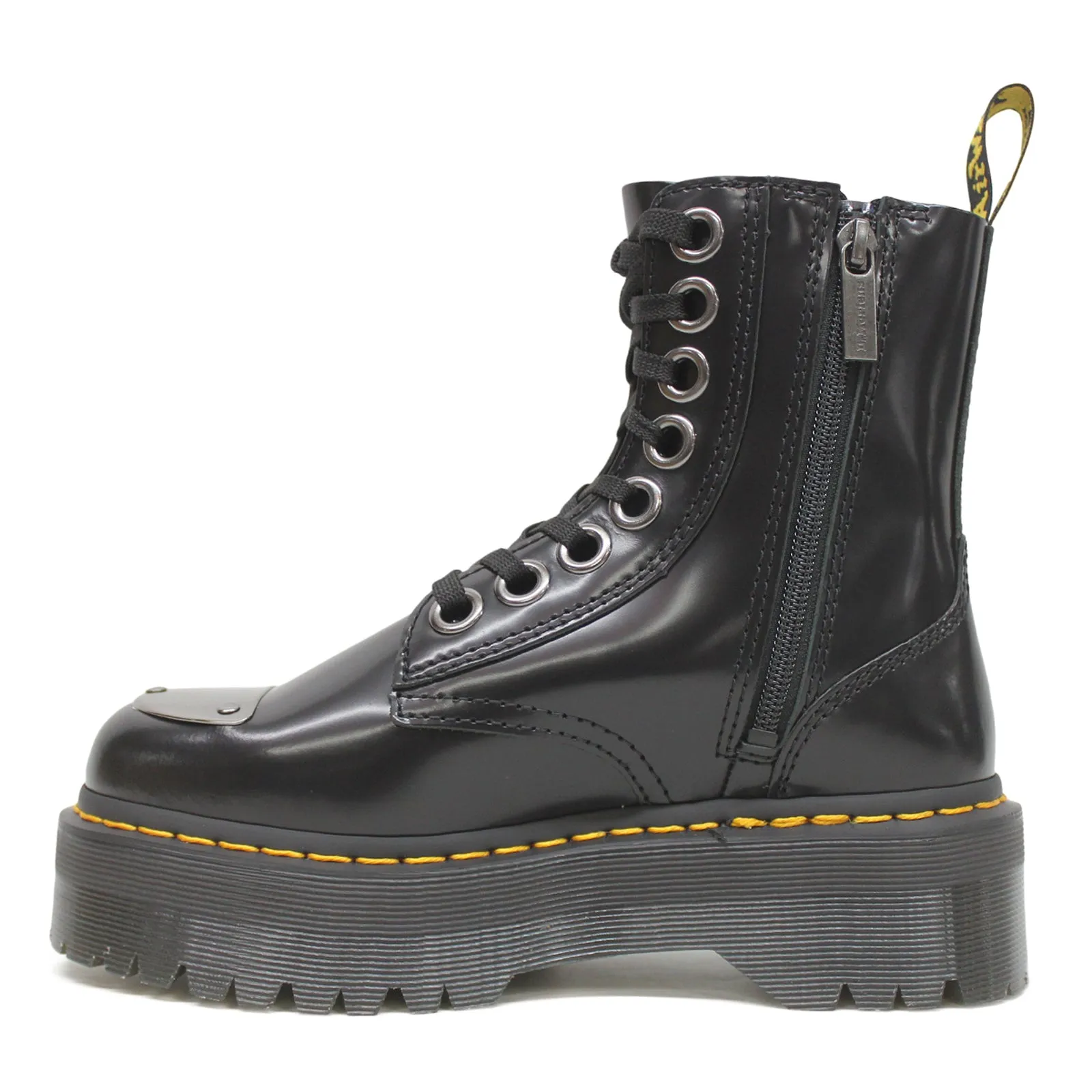 Dr. Martens Jadon Alt Buttero Leather Unisex Ankle Platform Boots
