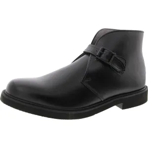 E01832 Mens Buckle Manmade Chukka Boots