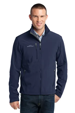 Eddie Bauer Mens Water Resistant Full Zip Jacket - River Navy Blue