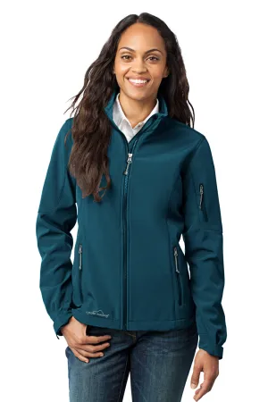 Eddie Bauer Womens Water Resistant Full Zip Jacket - Dark Adriatic Blue