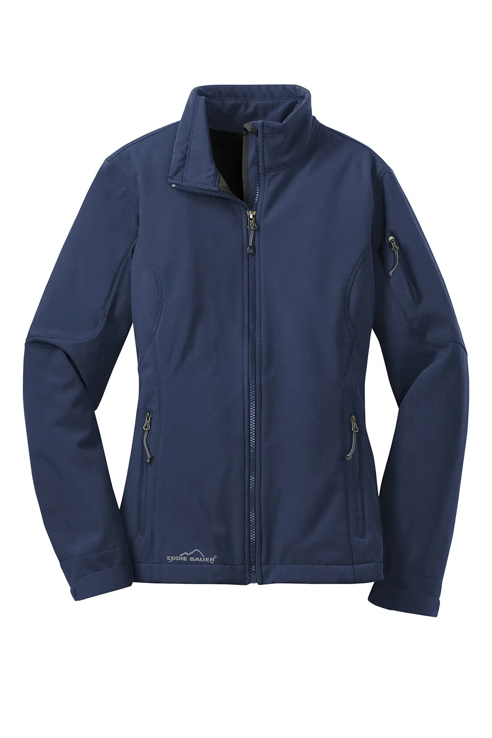 Eddie Bauer Womens Water Resistant Full Zip Jacket - River Navy Blue
