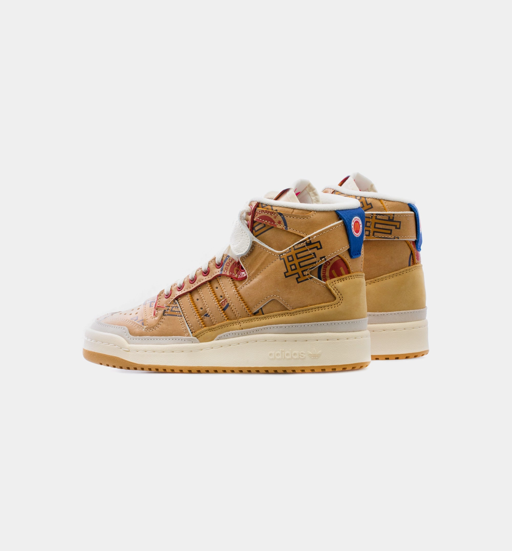 Eric Emanuel x Forum 84 High McDonald’s All American Mens Lifestyle Shoe - White/Beige