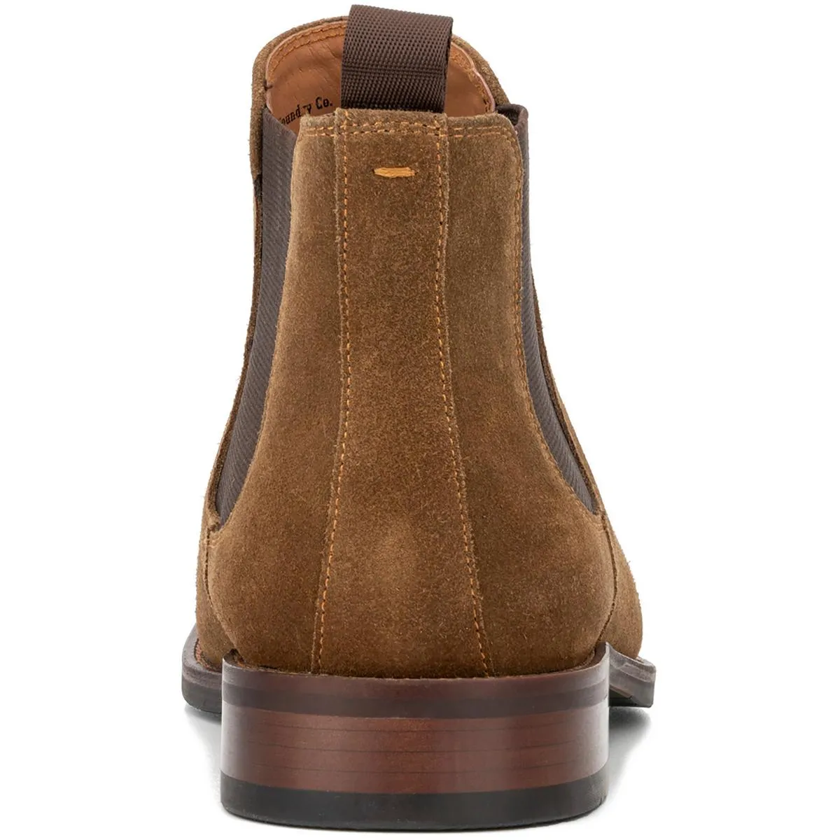 Evans Mens Suede Square Toe Chelsea Boots