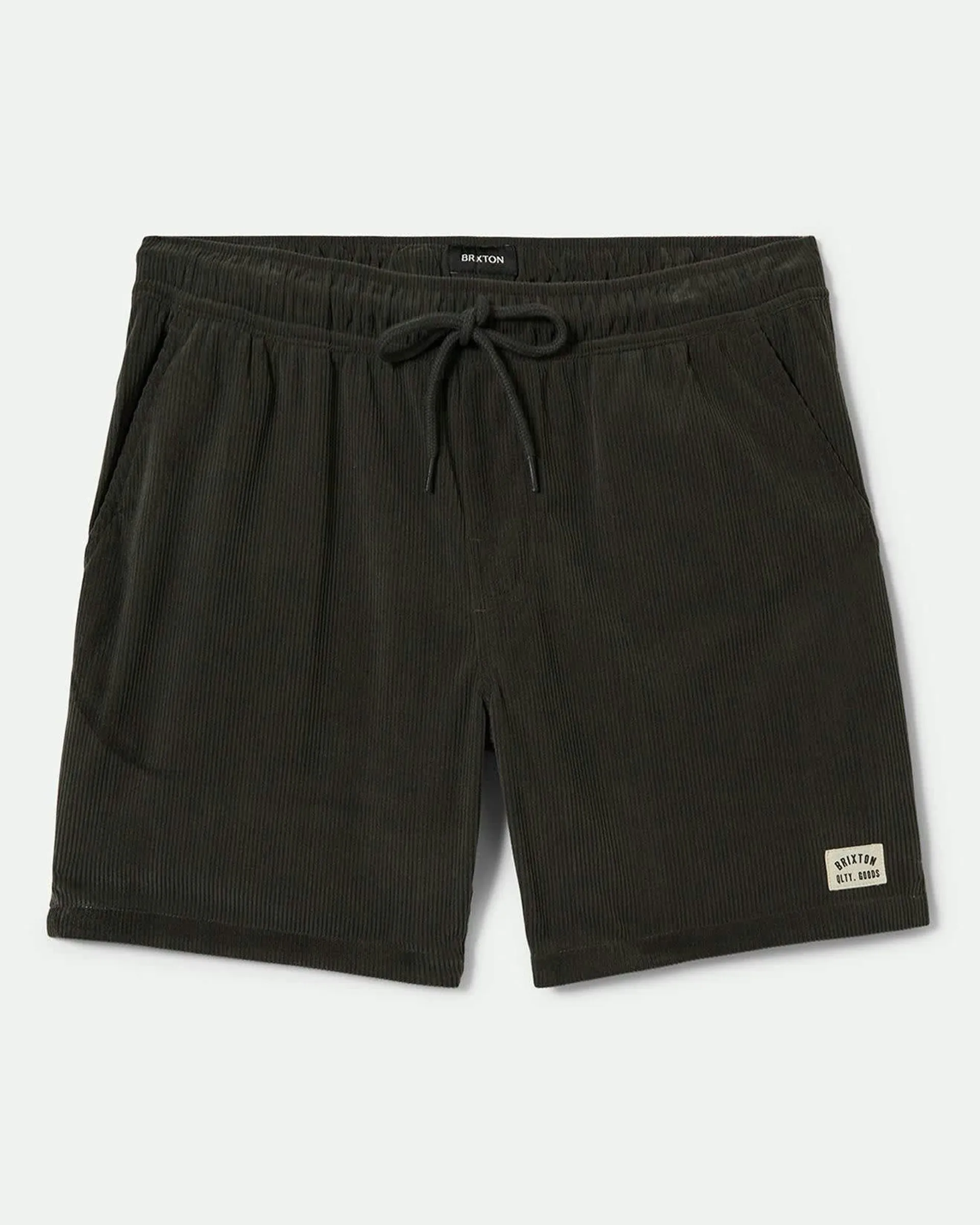 Everyday Corduroy Short - Washed Black
