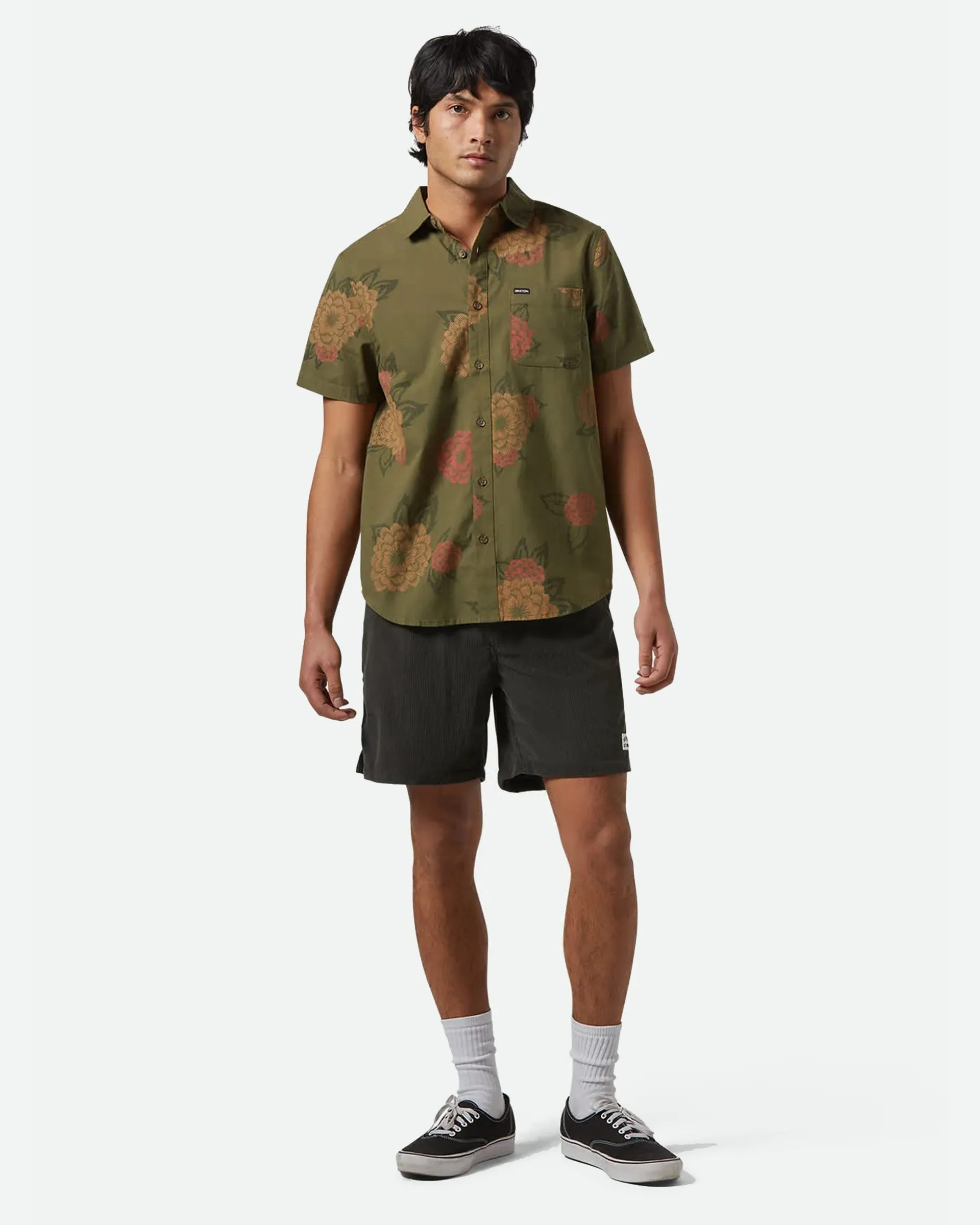 Everyday Corduroy Short - Washed Black