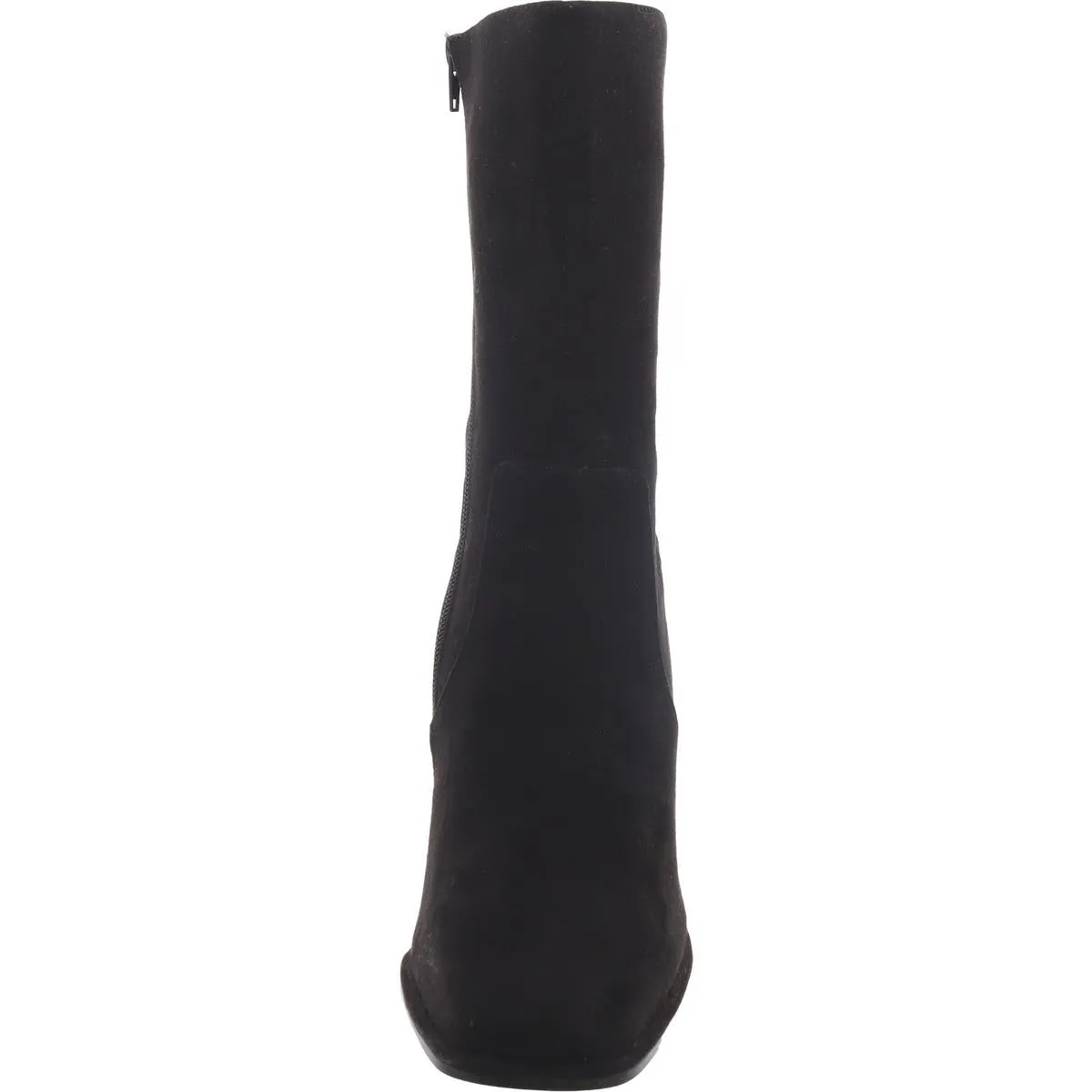 Fairy Womens Faux Suede Square Toe Mid-Calf Boots