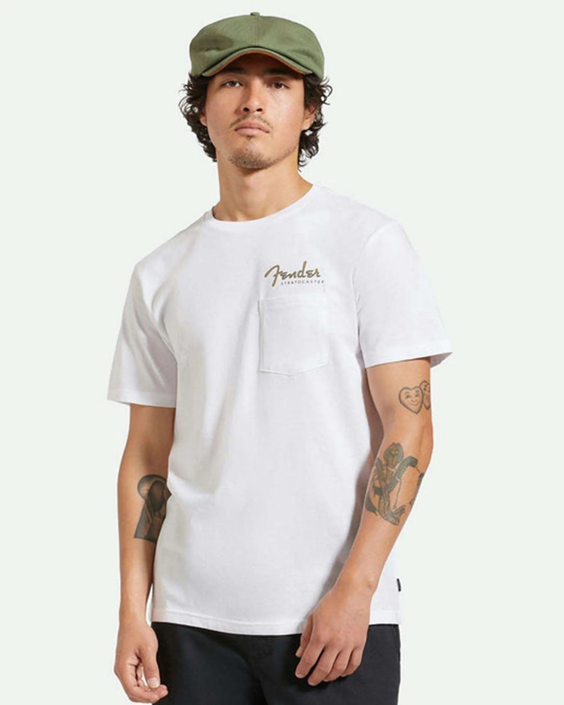 Fender Volume S/S Tailored Pocket T-Shirt - White
