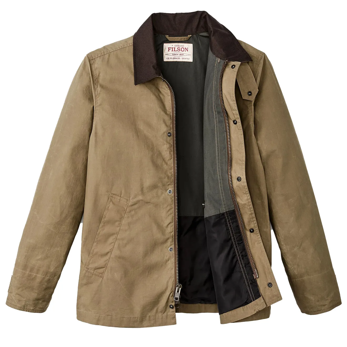 Filson Ranger Short Field Jacket Dark Beige