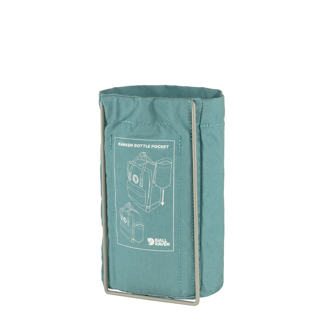 Fjallraven Kanken Bottle Pocket Sky Blue Fjällräven Kånken Bags