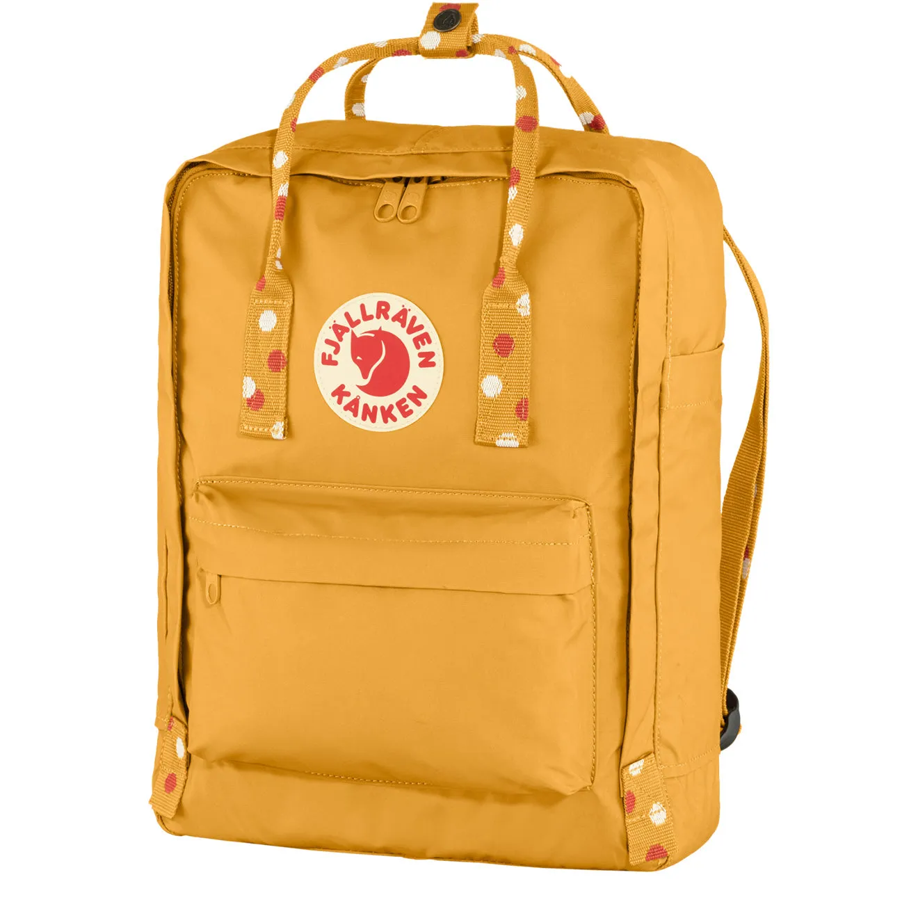 Fjallraven Kanken Classic Backpack Ochre / Confetti Pattern Fjällräven Kånken Bags