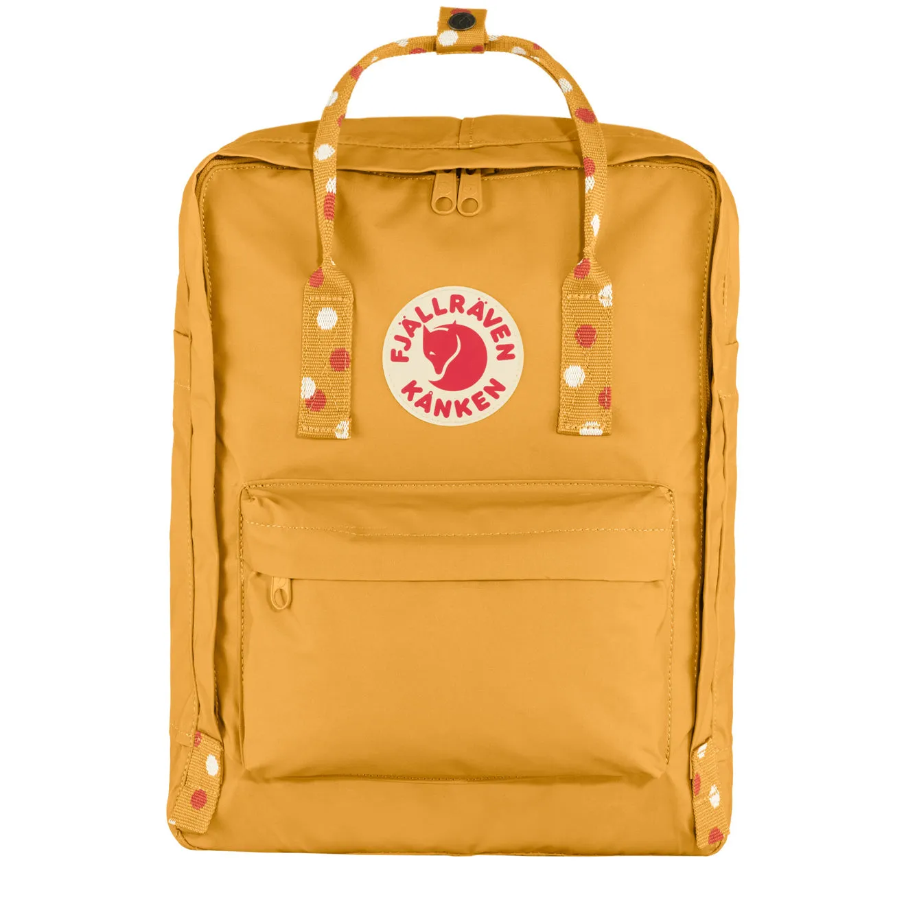 Fjallraven Kanken Classic Backpack Ochre / Confetti Pattern Fjällräven Kånken Bags
