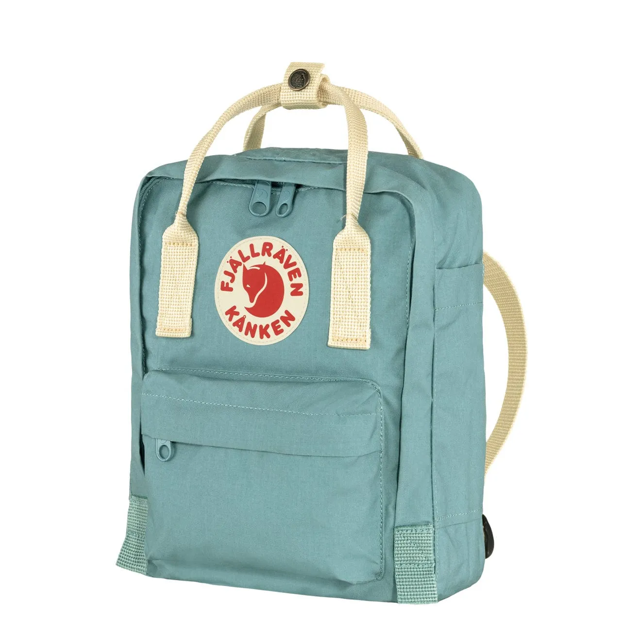 Fjallraven Kanken Mini Backpack Sky Blue / Light Oak Bags Fjallraven Kanken Bags
