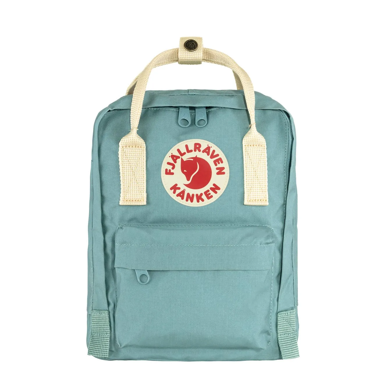 Fjallraven Kanken Mini Backpack Sky Blue / Light Oak Bags Fjallraven Kanken Bags
