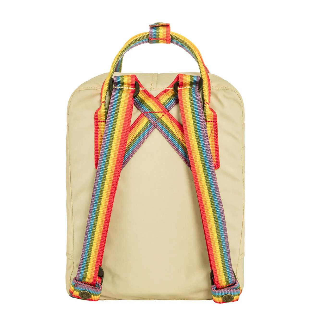 Fjallraven Kanken Rainbow Mini Light Oak-Rainbow Pattern Bags Fjallraven Kanken Bags