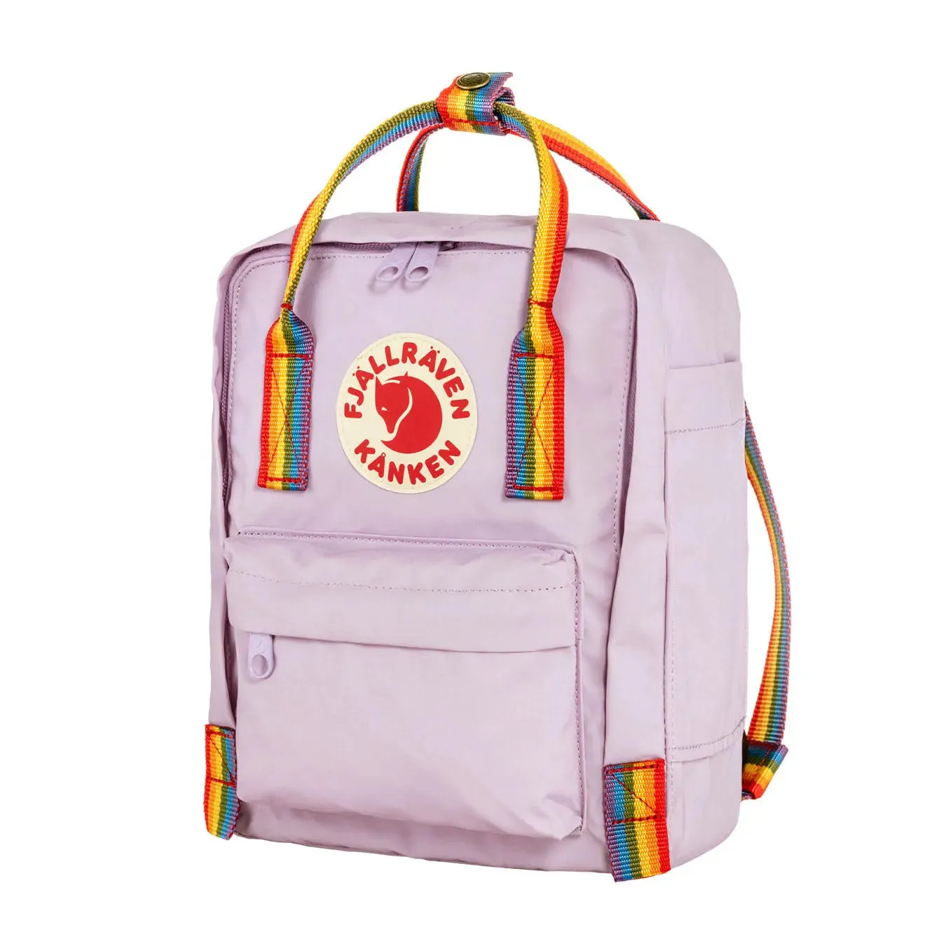Fjallraven Kanken Rainbow Mini Pastel Lavender-Rainbow Bags Fjallraven Kanken Bags