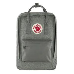 Fjallraven Kanken Re-Wool Laptop 15  Granite Grey Bags Fjallraven Kanken Bags