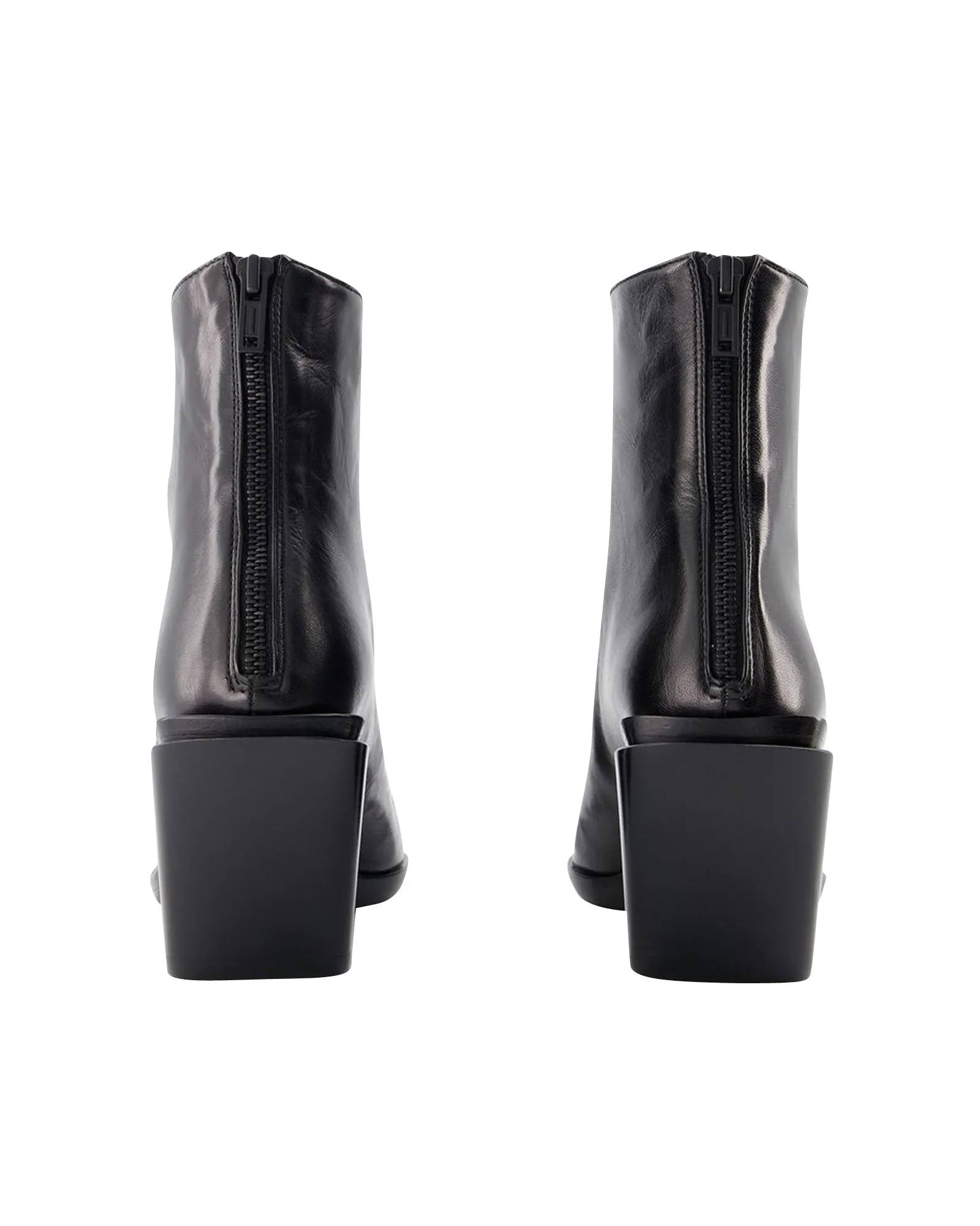 Florentine Ankle Boots - Ann Demeulemeester - Black - Leather