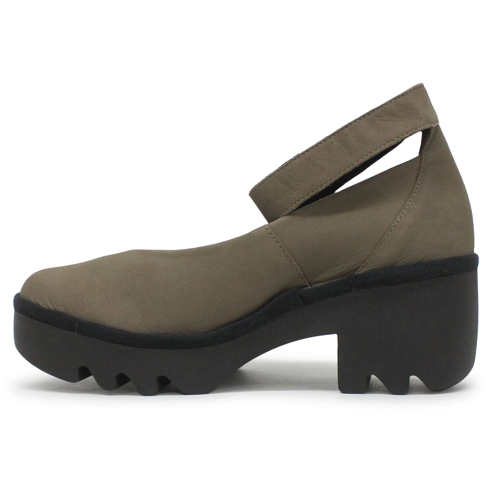 Fly London TIRY497FLY Mousse Leather Women's Heels Shoes