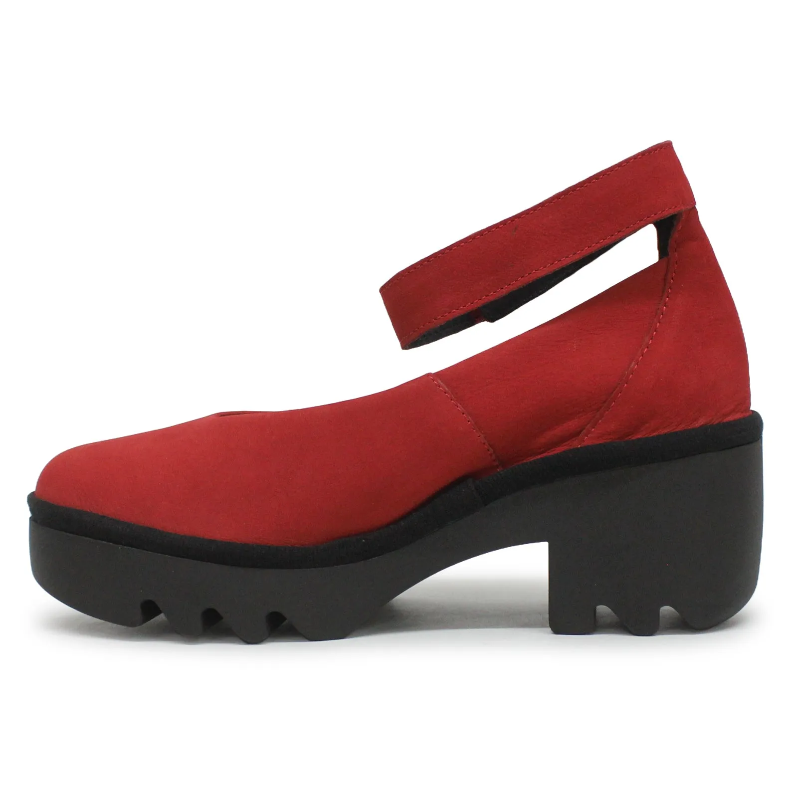 Fly London TIRY497FLY Mousse Leather Women's Heels Shoes