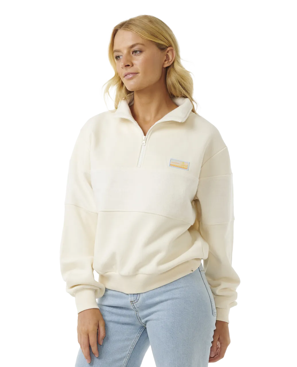 Fortaleza Half Zip Fleece in Beige