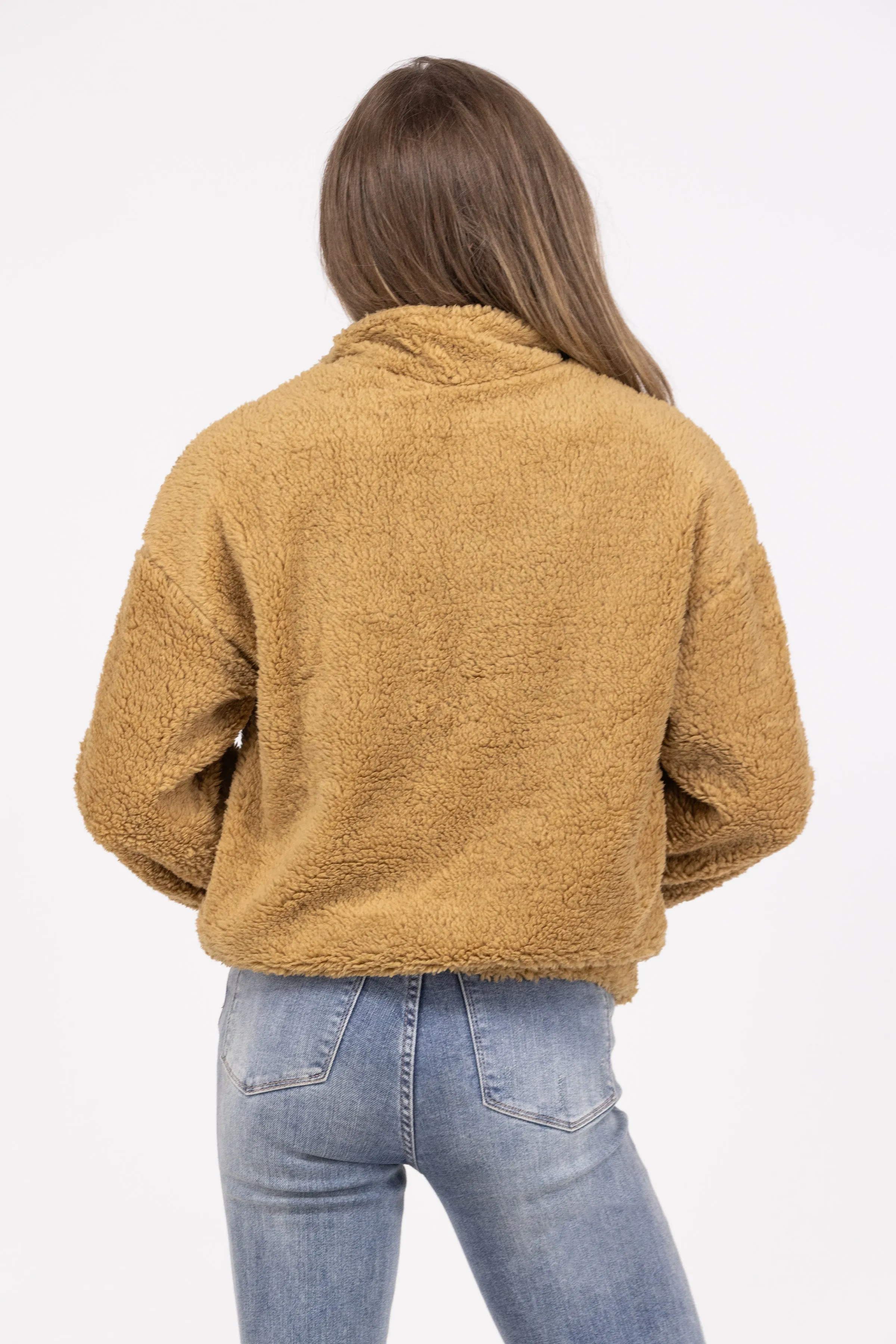 Friendly Fuzziness Women's Cozy 1/4 Zip Jacket