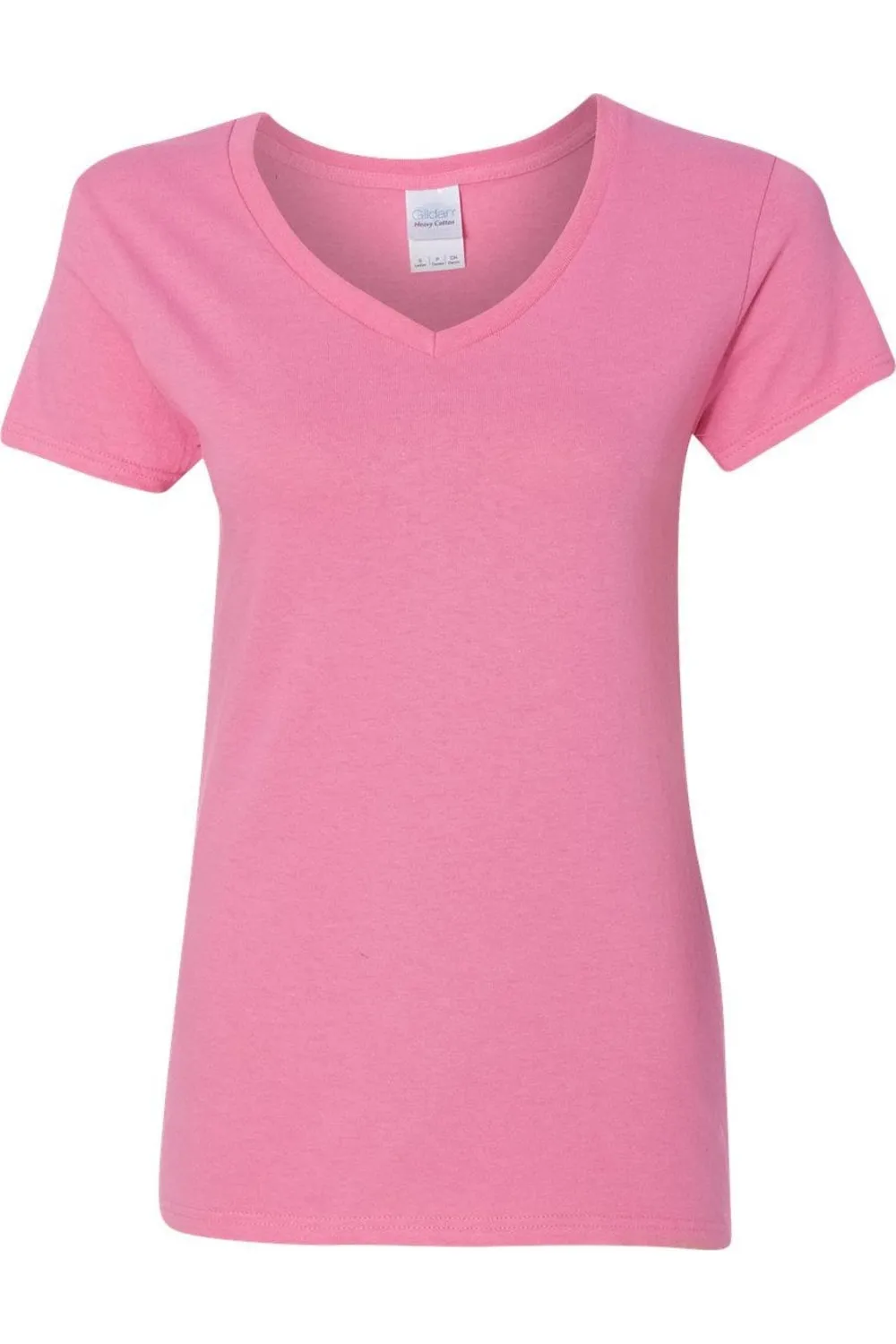 Gildan Heavy Cotton Womens V-Neck T-Shirt