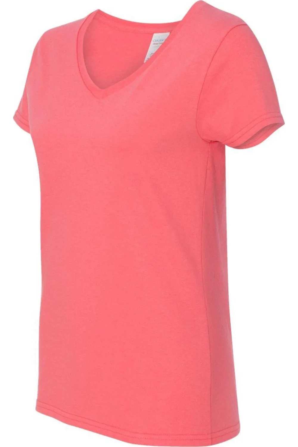 Gildan Heavy Cotton Womens V-Neck T-Shirt