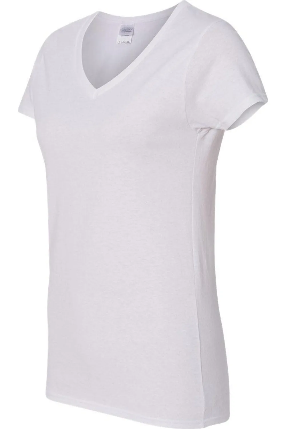 Gildan Heavy Cotton Womens V-Neck T-Shirt