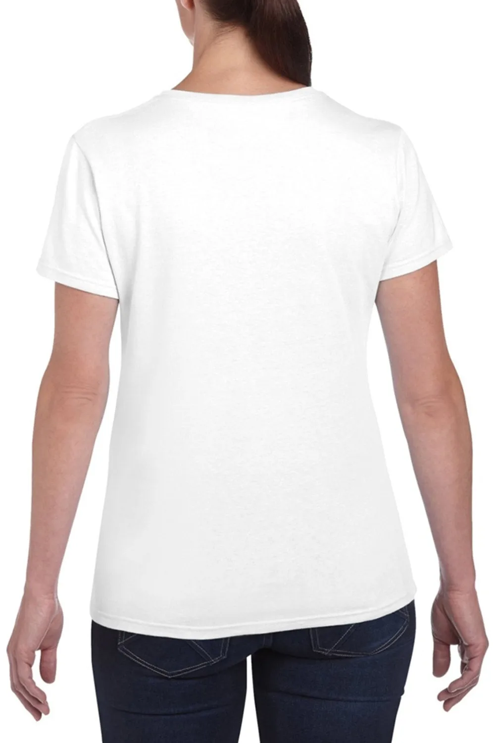 Gildan Ladies/Womens Heavy Cotton Missy Fit Short Sleeve T-Shirt