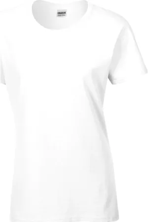 Gildan Ladies/Womens Heavy Cotton Missy Fit Short Sleeve T-Shirt