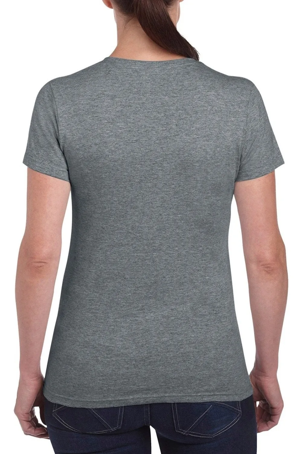 Gildan Ladies/Womens Heavy Cotton Missy Fit Short Sleeve T-Shirt