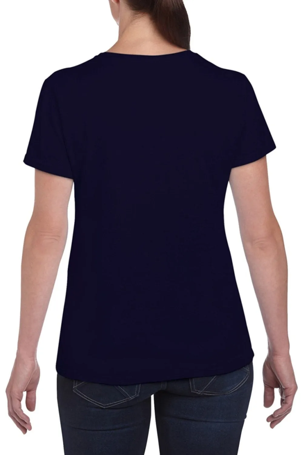 Gildan Ladies/Womens Heavy Cotton Missy Fit Short Sleeve T-Shirt