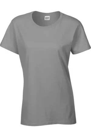Gildan Ladies/Womens Heavy Cotton Missy Fit Short Sleeve T-Shirt