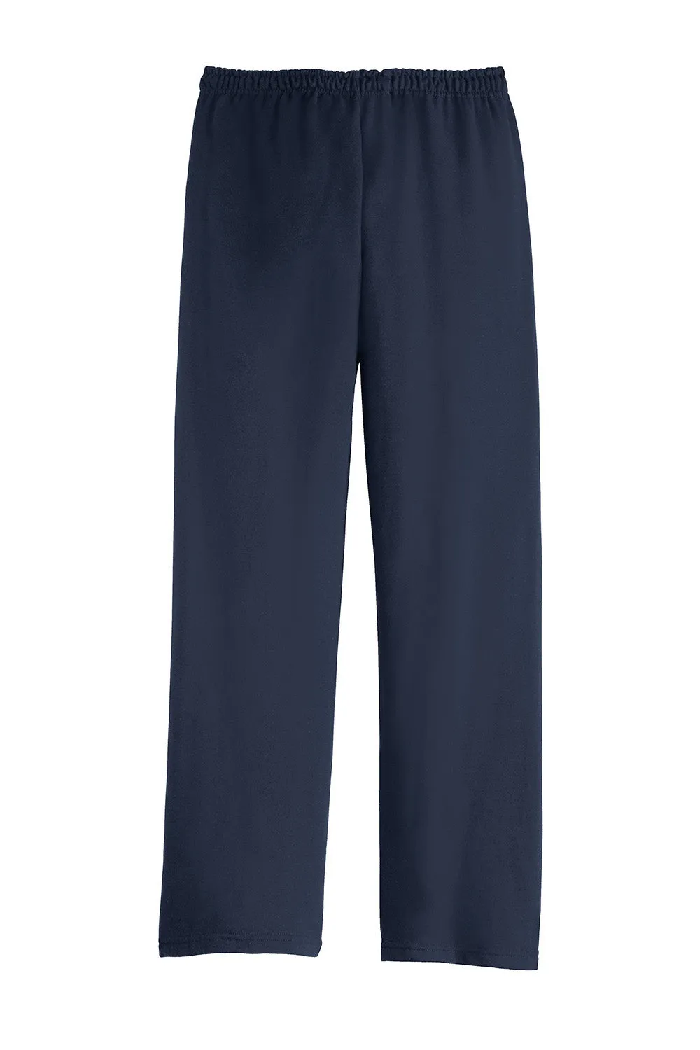 Gildan Mens Heavy Blend Open Bottom Sweatpants - Navy Blue