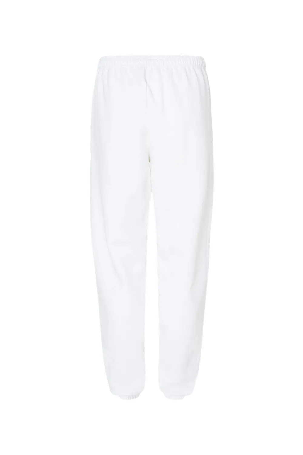 Gildan Mens Heavy Blend Sweatpants - White