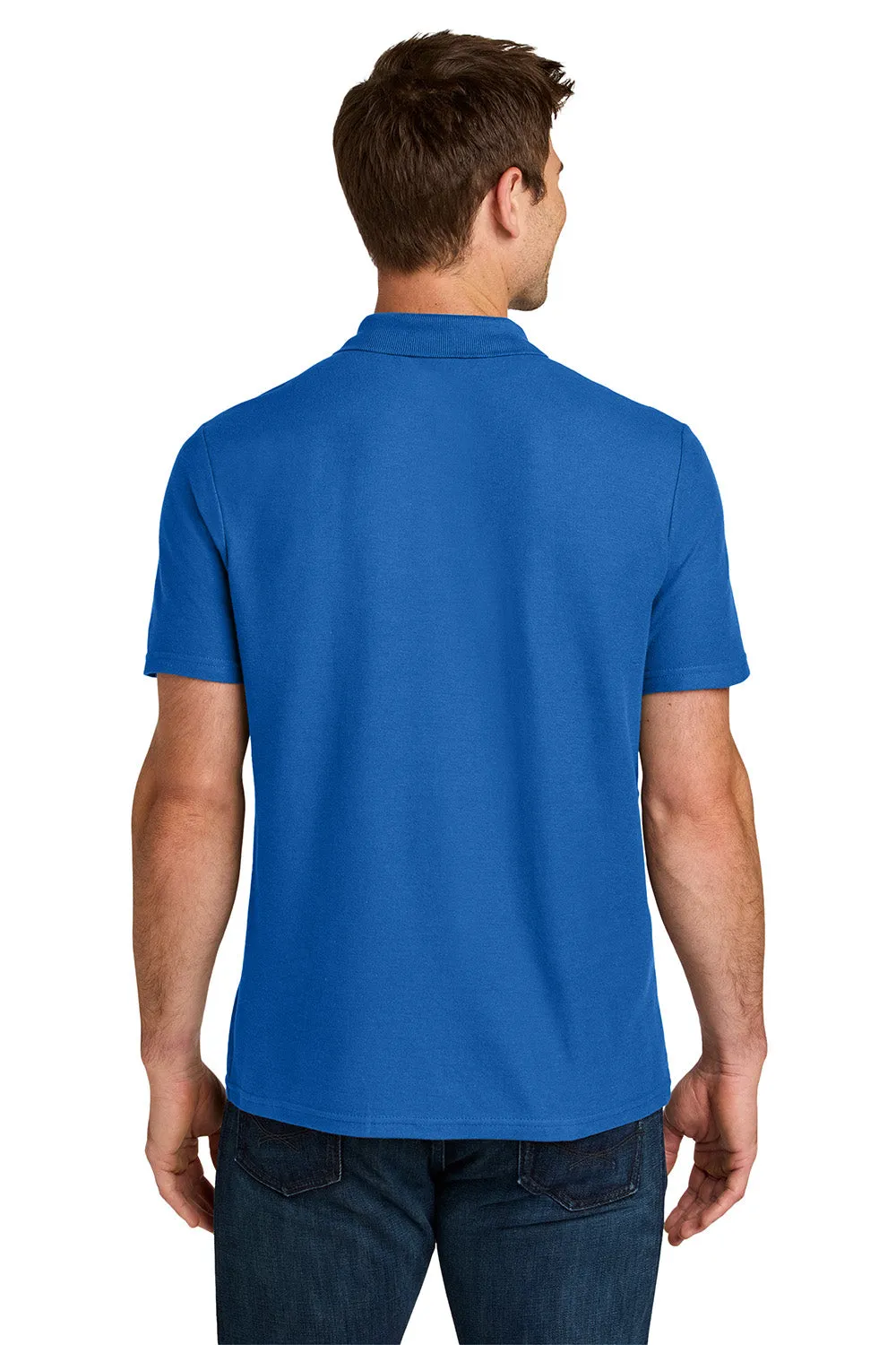 Gildan Mens Softstyle Pique Short Sleeve Polo Shirt - Royal Blue