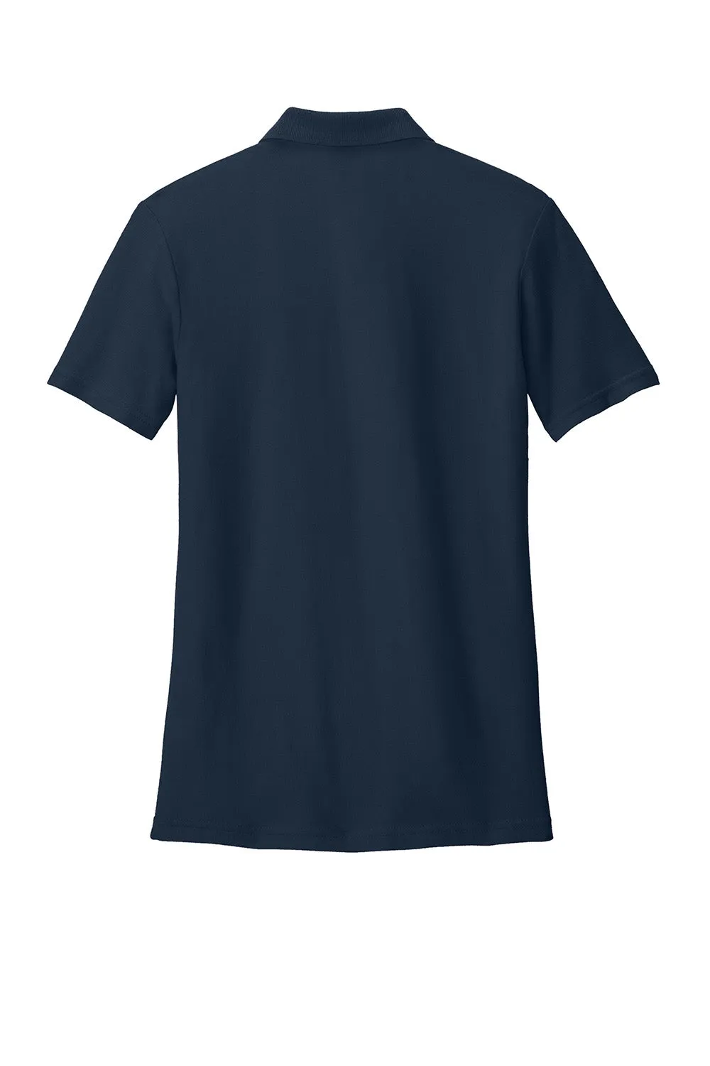 Gildan Womens Softstyle Pique Short Sleeve Polo Shirt - Navy Blue