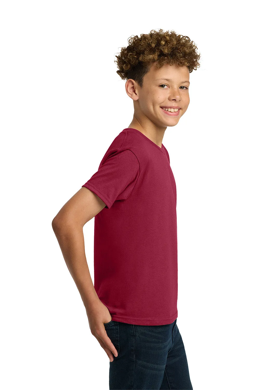 Gildan Youth Short Sleeve Crewneck T-Shirt - Cardinal Red