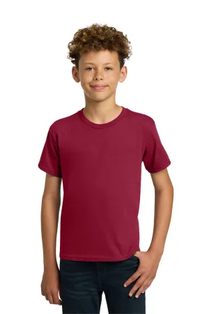 Gildan Youth Short Sleeve Crewneck T-Shirt - Cardinal Red