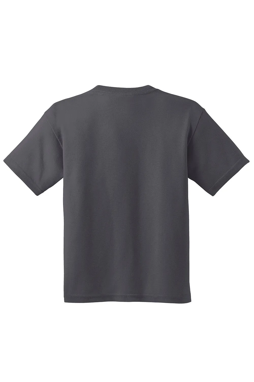 Gildan Youth Short Sleeve Crewneck T-Shirt - Charcoal Grey