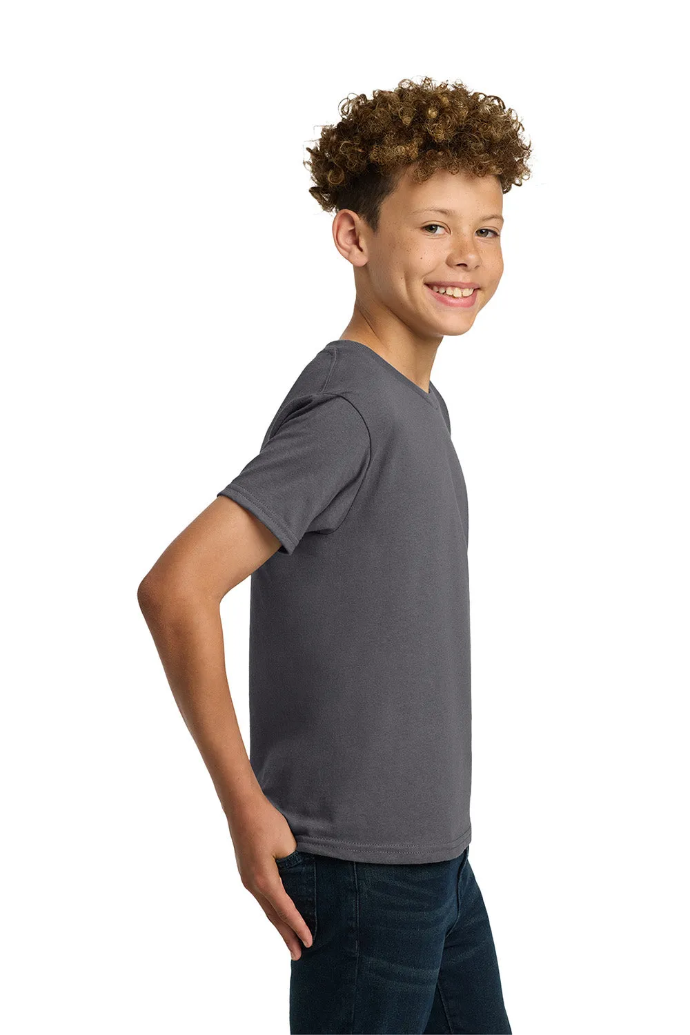 Gildan Youth Short Sleeve Crewneck T-Shirt - Charcoal Grey