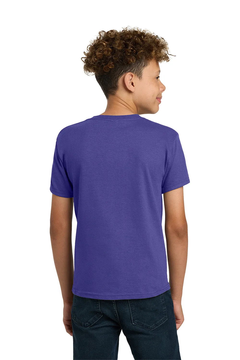 Gildan Youth Short Sleeve Crewneck T-Shirt - Cobalt Blue
