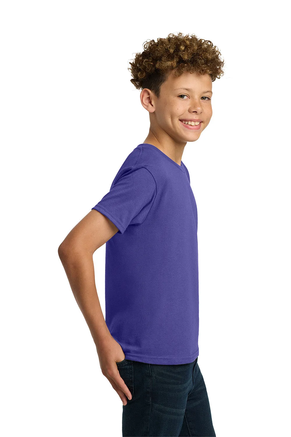Gildan Youth Short Sleeve Crewneck T-Shirt - Cobalt Blue