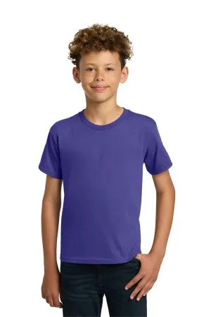 Gildan Youth Short Sleeve Crewneck T-Shirt - Cobalt Blue