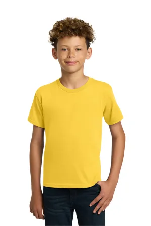 Gildan Youth Short Sleeve Crewneck T-Shirt - Daisy Yellow