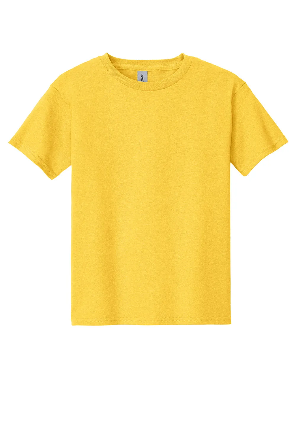 Gildan Youth Short Sleeve Crewneck T-Shirt - Daisy Yellow