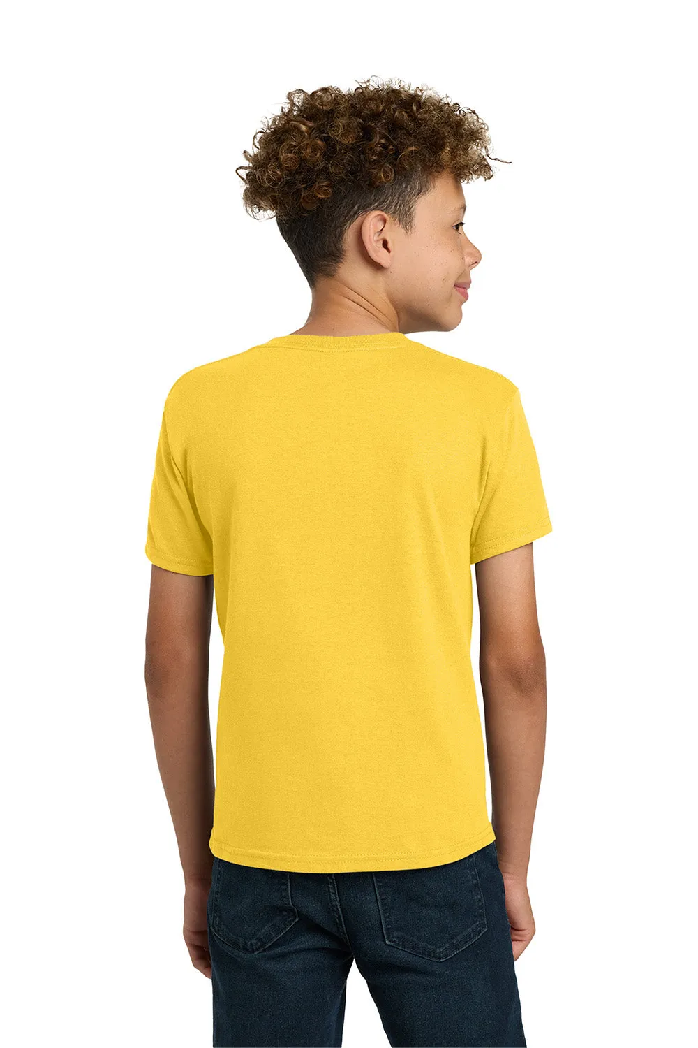 Gildan Youth Short Sleeve Crewneck T-Shirt - Daisy Yellow