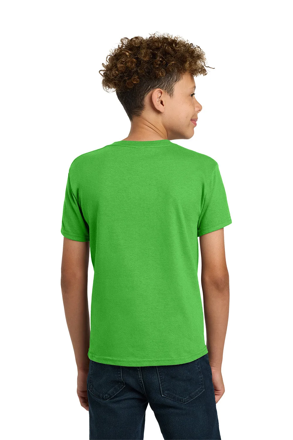 Gildan Youth Short Sleeve Crewneck T-Shirt - Electric Green
