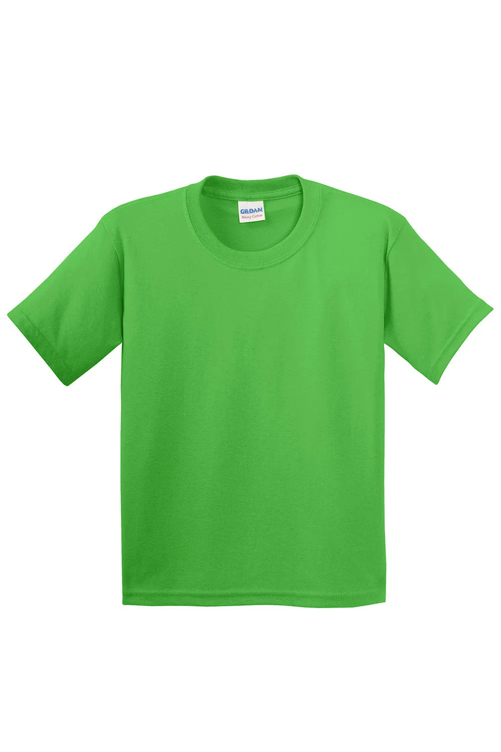 Gildan Youth Short Sleeve Crewneck T-Shirt - Electric Green
