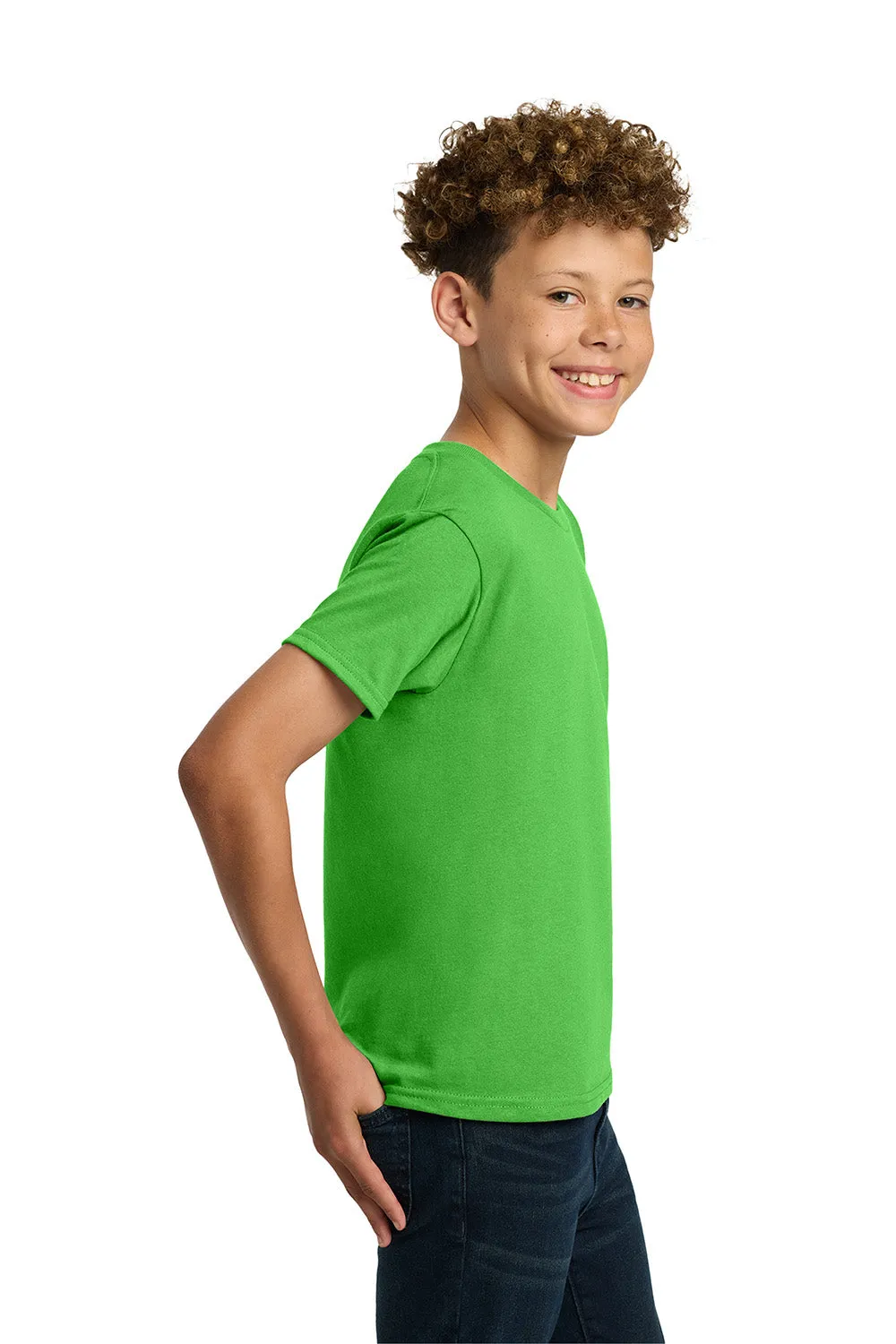 Gildan Youth Short Sleeve Crewneck T-Shirt - Electric Green